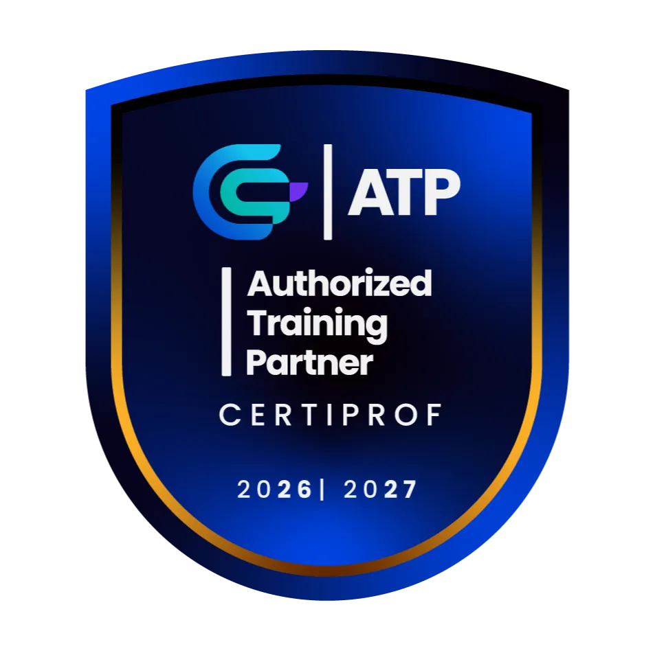 Insignia de Authorized Training Partner de CertiProf 2026–2027